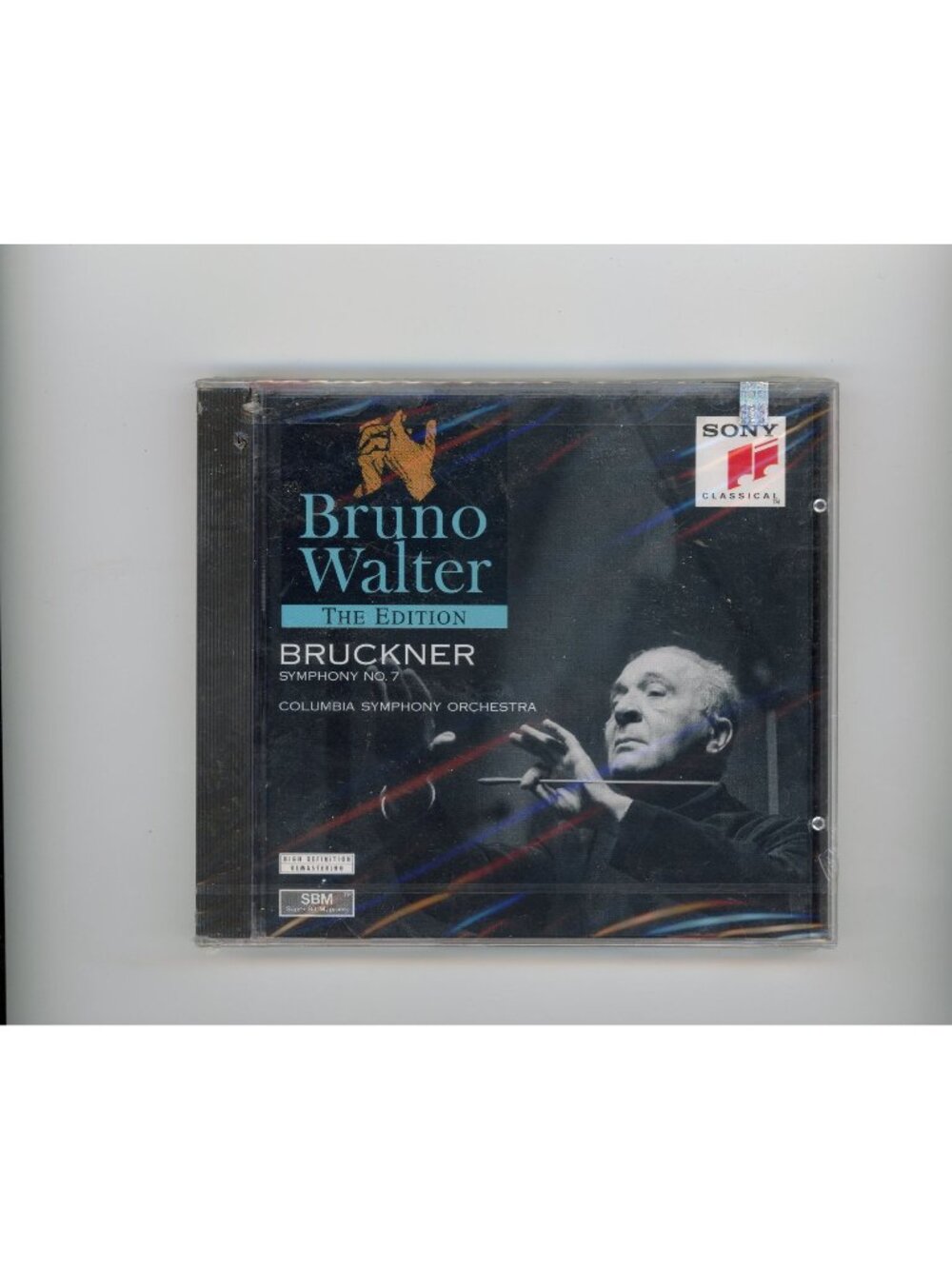 Bruno Walter Bruckner Symphony No. 7 CD Sony Classical SBM Remastered Classical